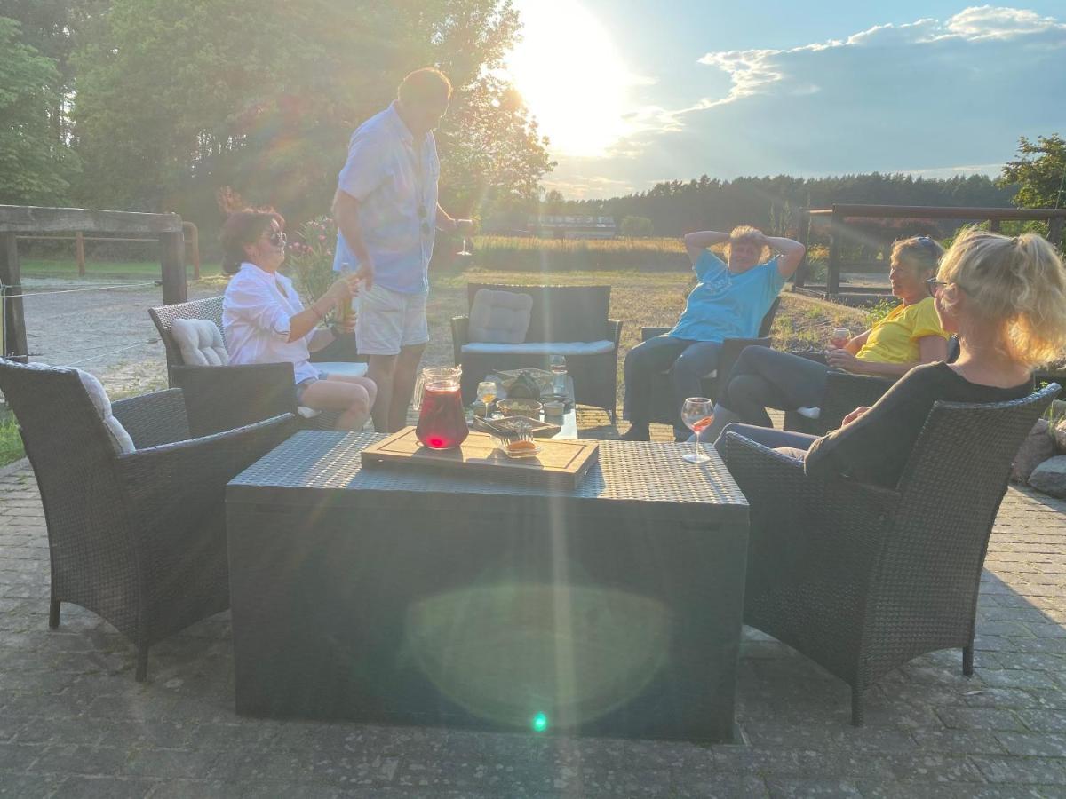 Ferienwohnung Auf Pferdehof Dreetz Eksteriør billede